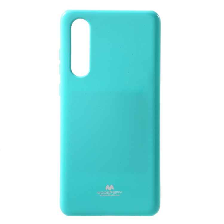 MERCURY GOOSPERY Glitter Powder TPU Cell Phone Cover for Huawei P30 - Cyan-1