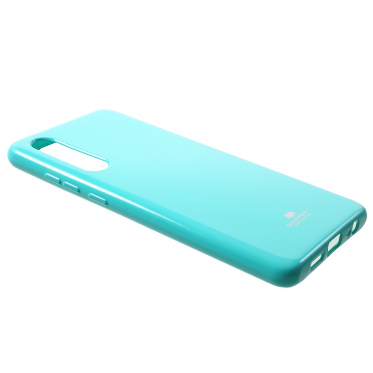 MERCURY GOOSPERY Glitter Powder TPU Cell Phone Cover for Huawei P30 - Cyan-2