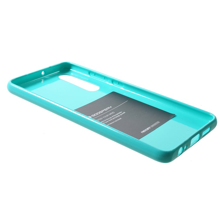 MERCURY GOOSPERY Glitter Powder TPU Cell Phone Cover for Huawei P30 - Cyan-3