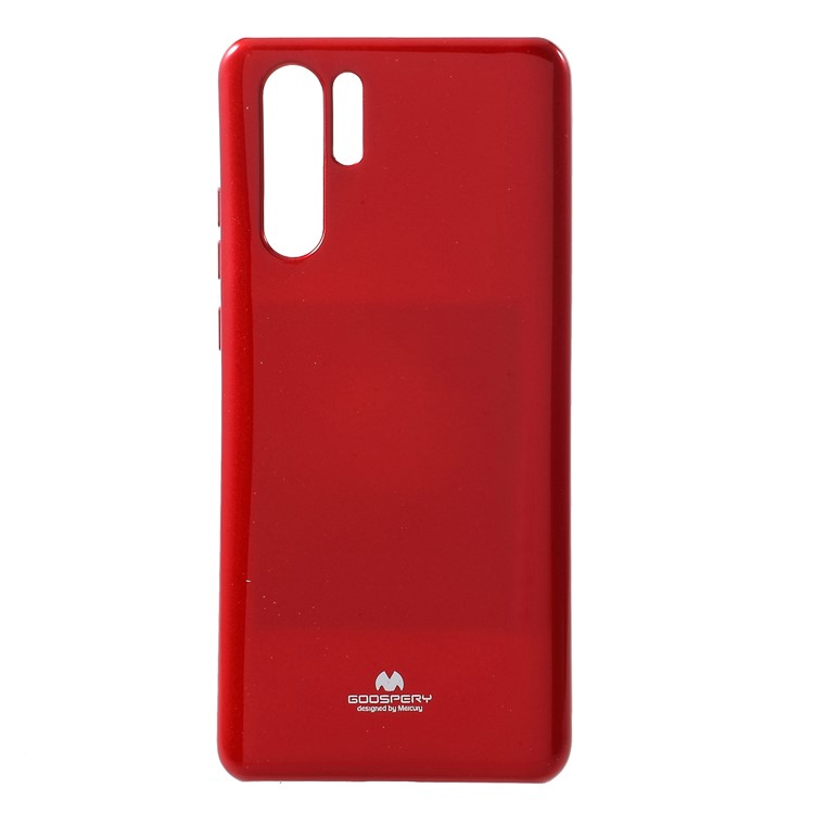 MERCURY GOOSPERY Glitter Powder TPU Back Case for Huawei P30 Pro - Red-1