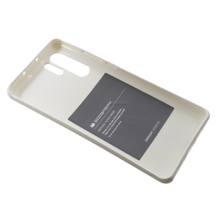 MERCURY GOOSPERY Glitter Powder TPU Phone Shell for Huawei P30 Pro - White-3