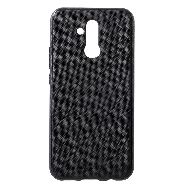 

MERCURY GOOSPERY Style Lux Textured TPU Case for Huawei Mate 20 Lite - Black, Huawei Mate 20 Lite