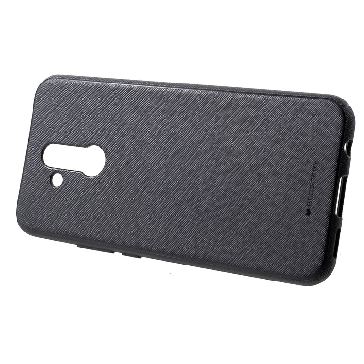 MERCURY GOOSPERY Style Lux Textured TPU Case for Huawei Mate 20 Lite - Black-2