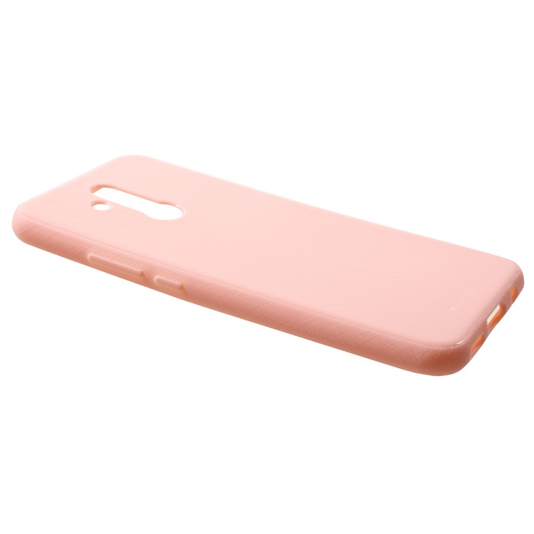 MERCURY GOOSPERY Style Lux Textured TPU Cover for Huawei Mate 20 Lite - Pink-2