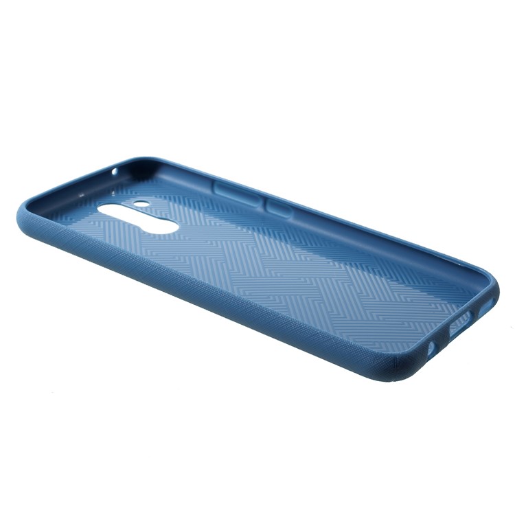 MERCURY GOOSPERY Style Lux Textured TPU Accessory Case for Huawei Mate 20 Lite - Baby Blue-3