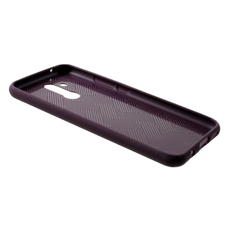 MERCURY GOOSPERY Style Lux Textured TPU Case Shell for Huawei Mate 20 Lite - Purple-3