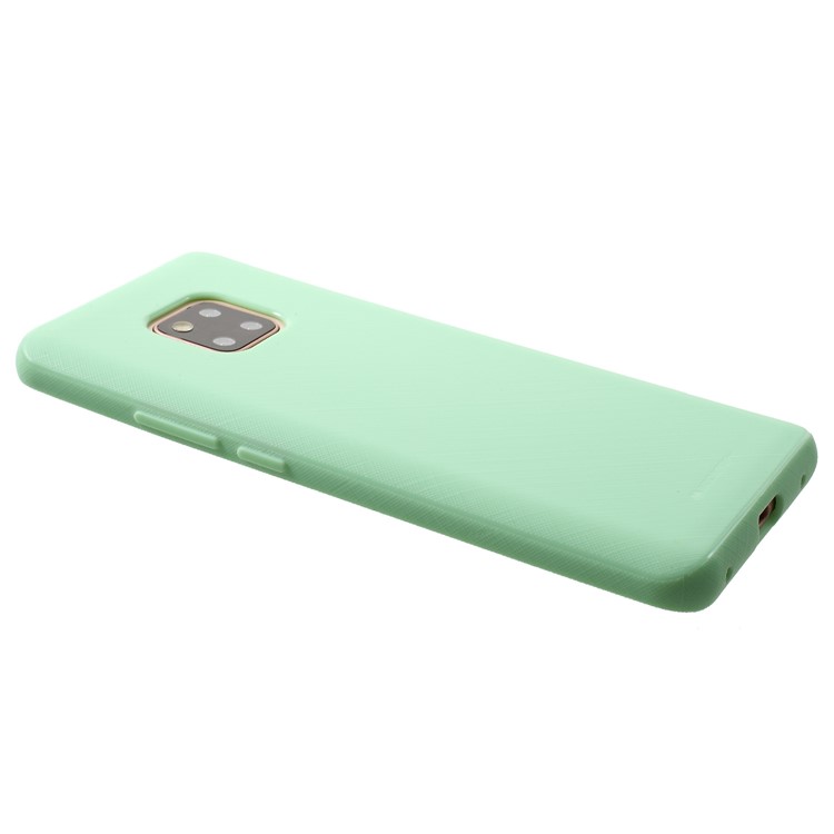 MERCURY GOOSPERY Style Lux Textured TPU Mobile Cover for Huawei Mate 20 Pro - Green-4