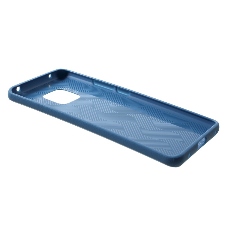 MERCURY GOOSPERY Style Lux Textured TPU Mobile Casing for Huawei Mate 20 Pro - Baby Blue-5