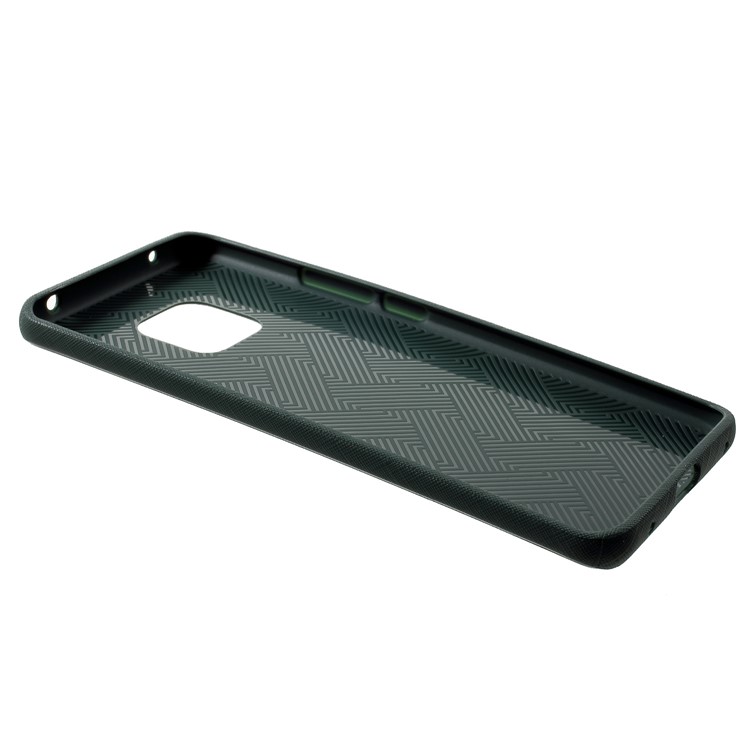 MERCURY GOOSPERY Style Lux Textured TPU Accessory Cover for Huawei Mate 20 Pro - Blackish Green-5