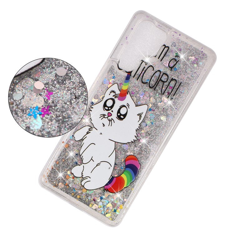 Cell Phone Casing for Huawei P30 Pro Dynamic Glitter Powder Sequins Patterned TPU Case - Caticorn-3