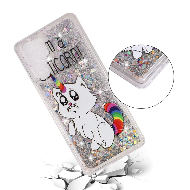 Cell Phone Casing for Huawei P30 Pro Dynamic Glitter Powder Sequins Patterned TPU Case - Caticorn-4