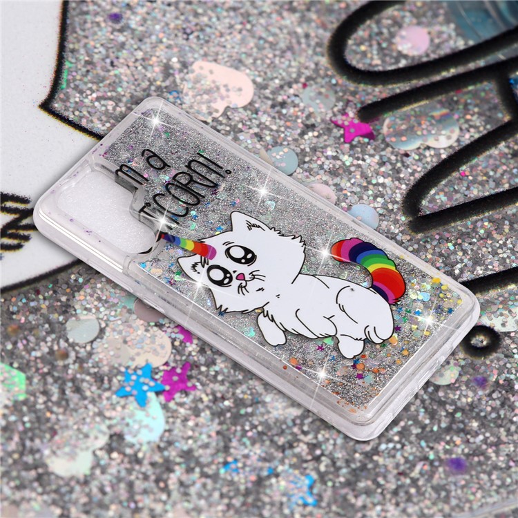 Cell Phone Casing for Huawei P30 Pro Dynamic Glitter Powder Sequins Patterned TPU Case - Caticorn-5