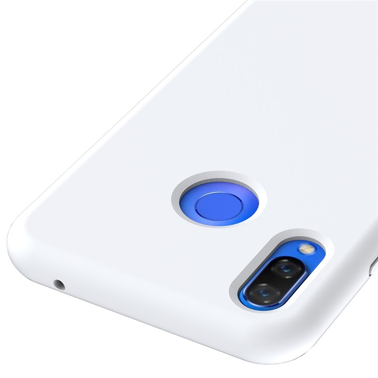 Liquid Silicone Protector Cover for Huawei nova 3 - White-2