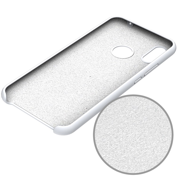 Liquid Silicone Protector Cover for Huawei nova 3 - White-4