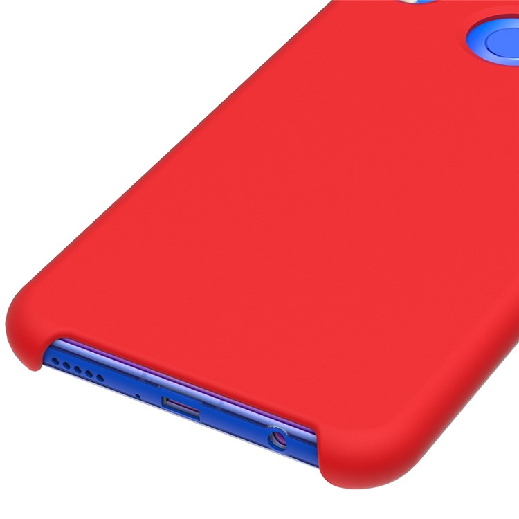 Liquid Silicone Protector Shell for Huawei nova 3 - Red-3