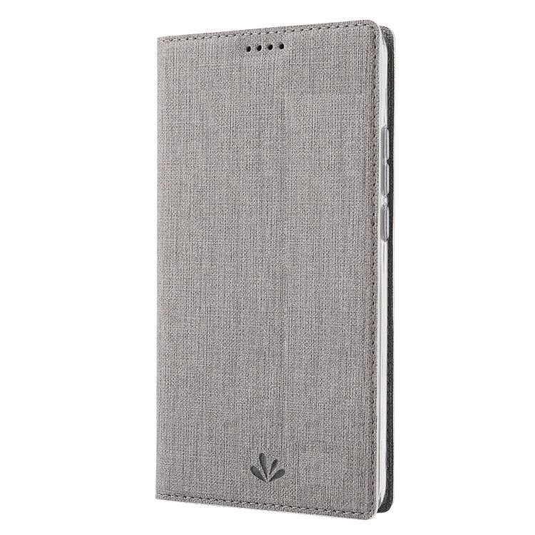 VILI DMX Cross Texture Leather Stand Cover with Card Slot for Huawei Honor Magic 2 - Grey-2