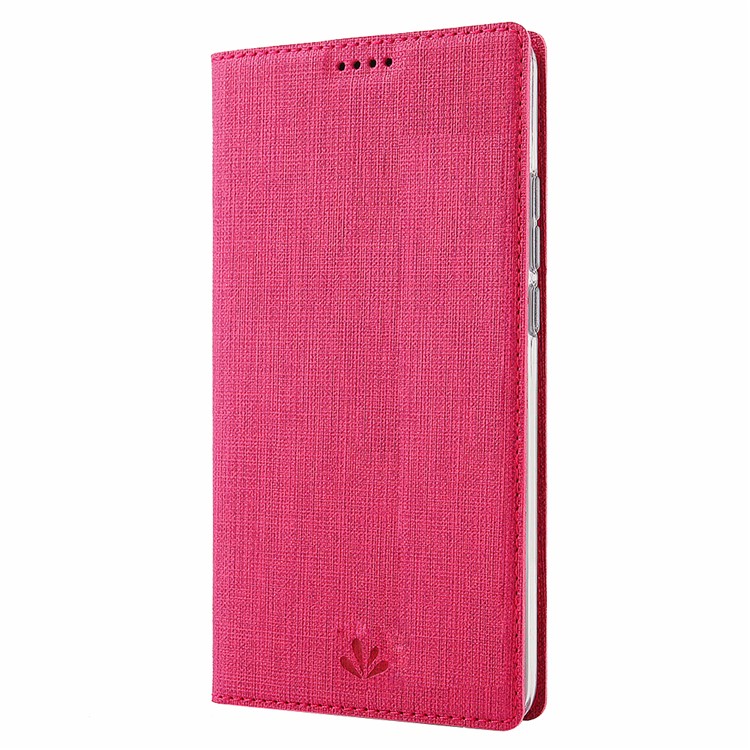 VILI DMX Cross Texture Leather Card Holder Case for Huawei Honor Magic 2 - Rose-2