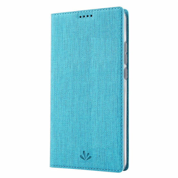 VILI DMX Cross Texture Cell Phone Leather Stand Case with Card Slot for Huawei Honor Magic 2 - Blue-2