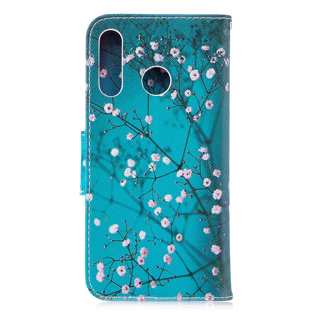Pattern Printing Leather Mobile Cover for Huawei P30 Lite/nova 4e/P30 Lite New Edition - Wintersweet-3