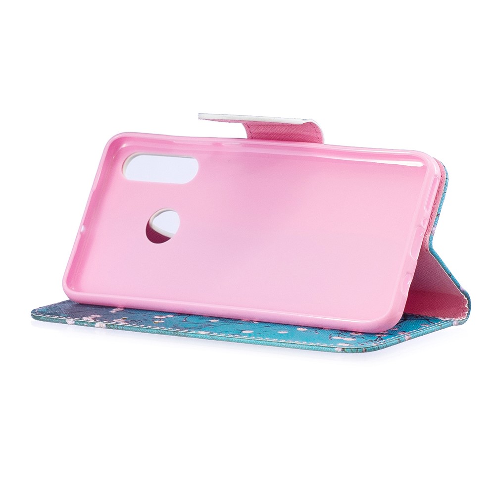 Pattern Printing Leather Mobile Cover for Huawei P30 Lite/nova 4e/P30 Lite New Edition - Wintersweet-5