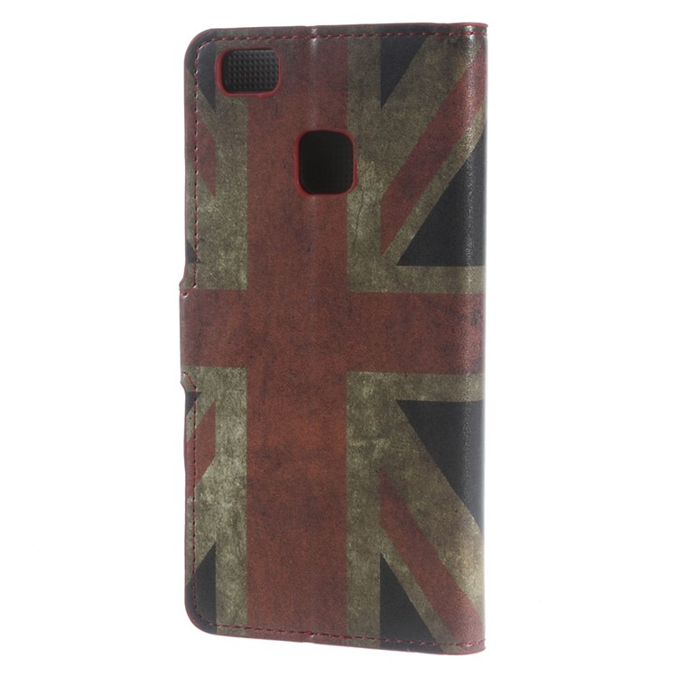 Stand Leather Wallet Cover for Huawei P9 Lite - Retro UK Union Jack-2