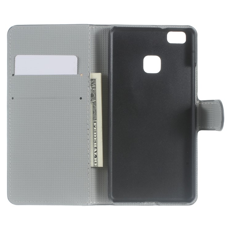 Leather Wallet Stand Cover for Huawei P9 Lite - Anchor Seaside View-7