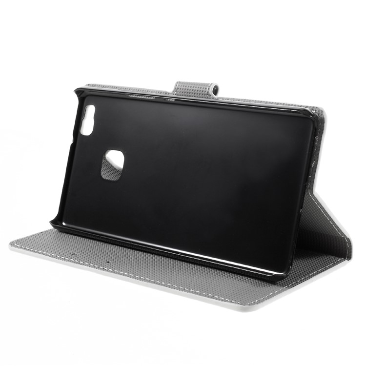 PU Leather Card Holder Case for Huawei P9 Lite - Palettes Sweet Street-4
