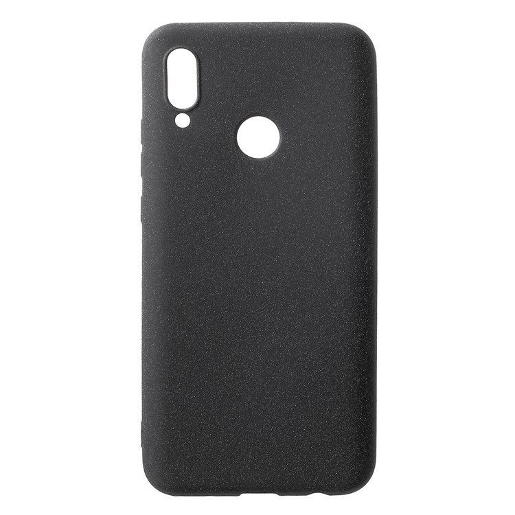 Skin-touch Matte TPU Protection Case for Huawei P Smart (2019) - Black-1
