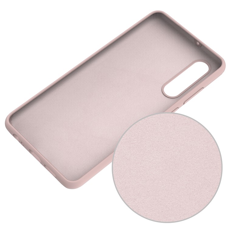 Liquid Silicone Protector Casing for Huawei P30 - Pink-4