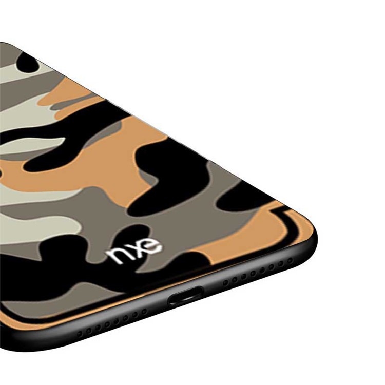 NXE Camouflage Pattern TPU Mobile Phone Shell for Huawei Mate 20 Pro - Yellow-5