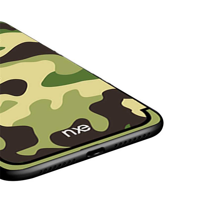 NXE Camouflage Pattern TPU Phone Case Cover for Huawei Mate 20 Pro - Light Green-5