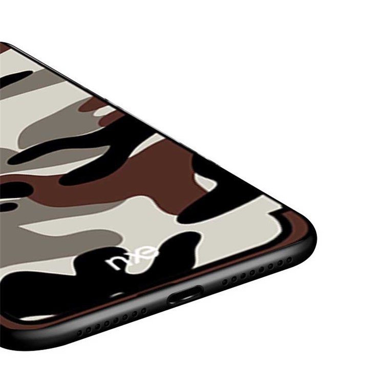 NXE Camouflage Pattern TPU Phone Case Shell for Huawei Mate 20 Pro - Brown-5
