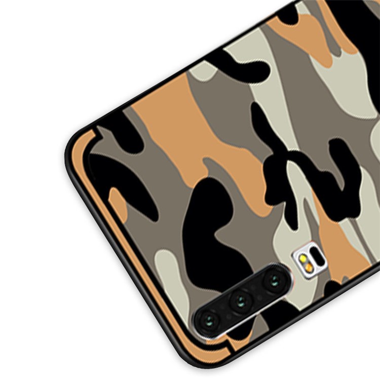 NXE Camouflage Pattern TPU Shell for Huawei P30 - Yellow-4