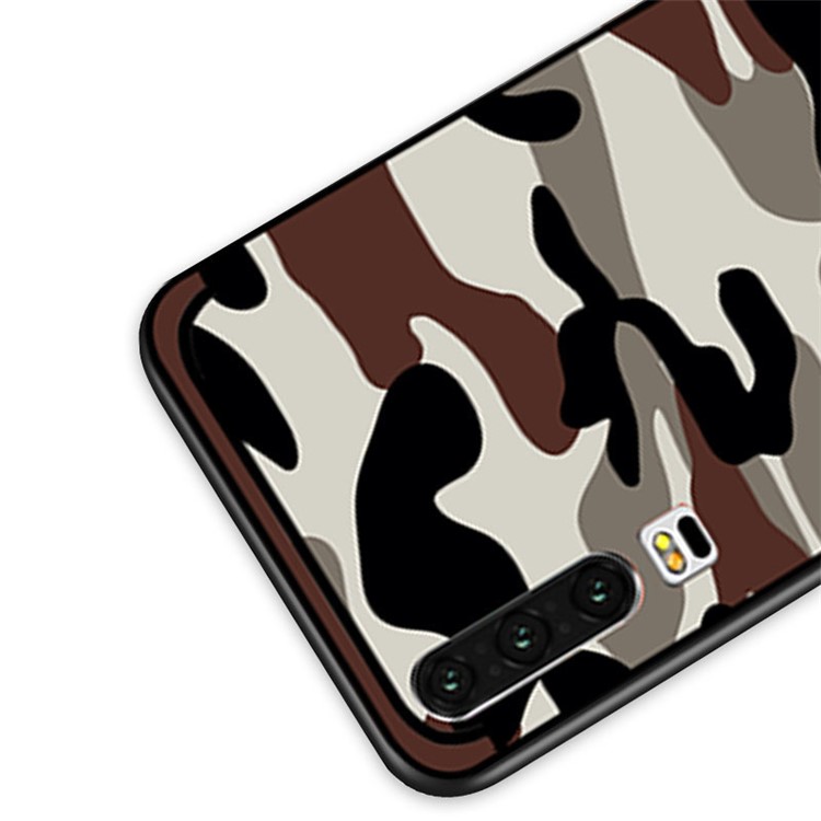 NXE Camouflage Pattern TPU Protection Cover Case for Huawei P30 - Brown-4