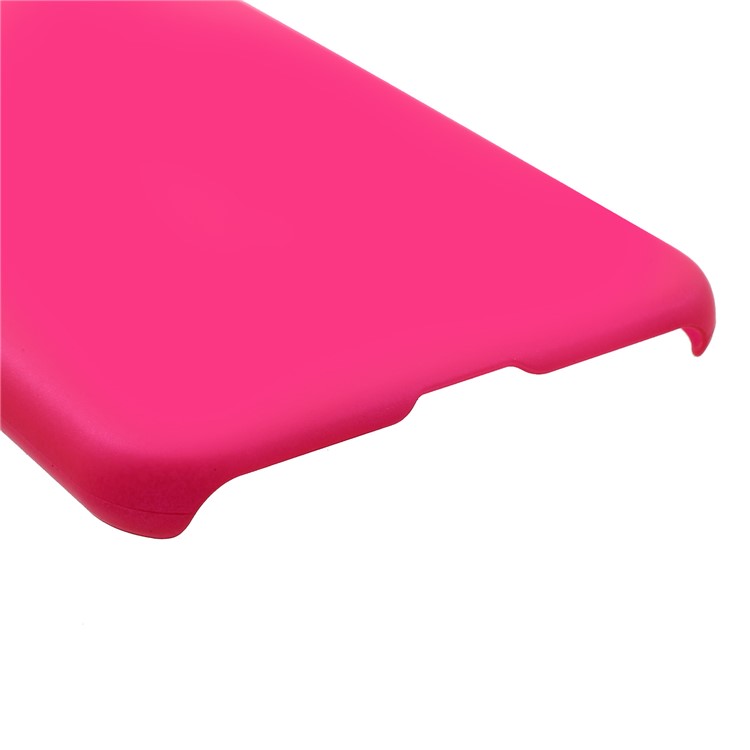 Rubberized Hard Plastic Phone Casing for Huawei Honor 8A - Rose-7
