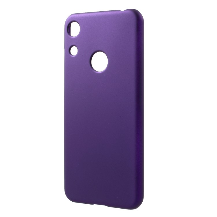 Rubberized Hard Plastic Protection Cover for Huawei Honor 8A - Purple-3