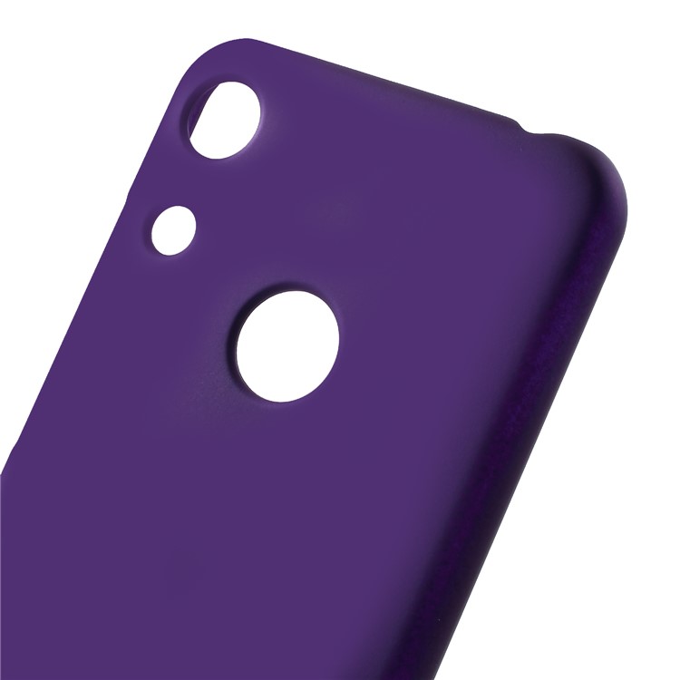 Rubberized Hard Plastic Protection Cover for Huawei Honor 8A - Purple-5