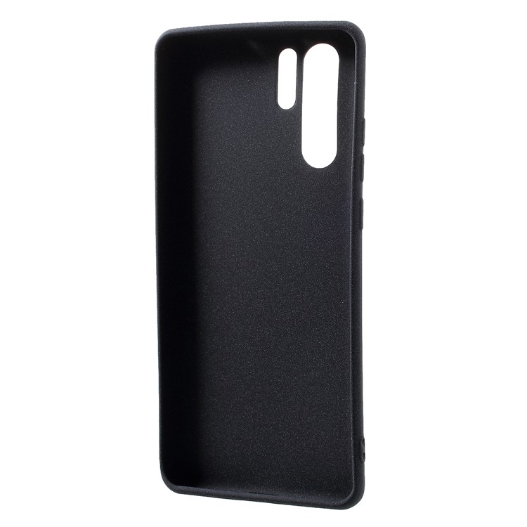 Skin-touch Matte TPU Protection Cover for Huawei P30 Pro - Black-2