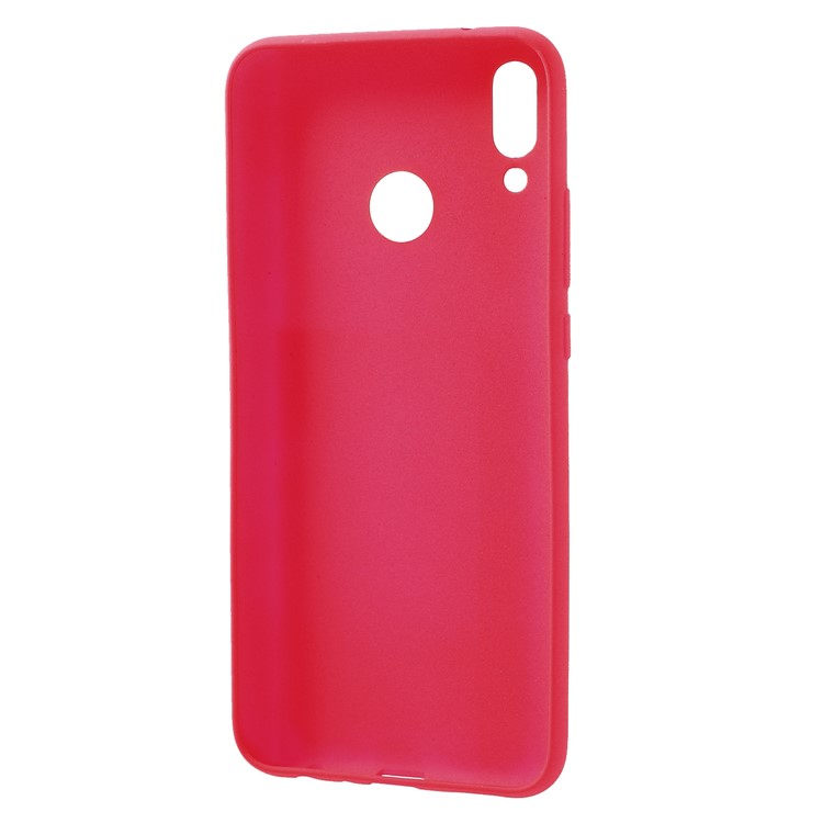 Skin-touch Matte TPU Protective Case for Huawei Y9 (2019) / Enjoy 9 Plus - Red-2