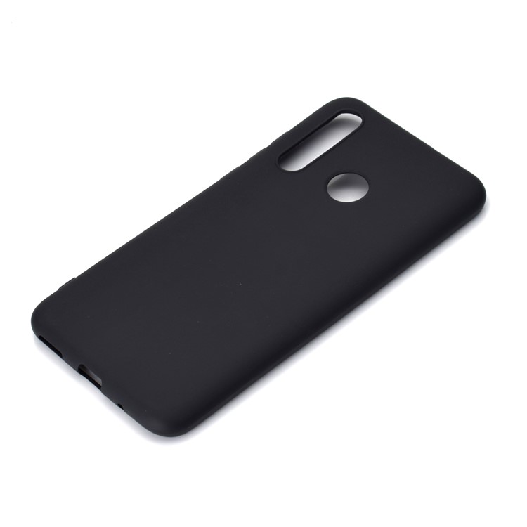 Anti-fingerprint Matte TPU Mobile Phone Case Accessory for Huawei nova 4 - Black-3