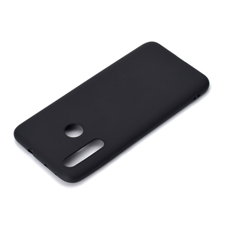 Anti-fingerprint Matte TPU Mobile Phone Case Accessory for Huawei nova 4 - Black-4