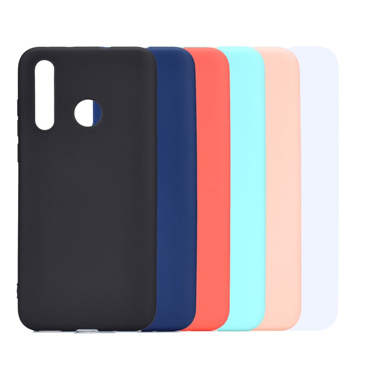 Anti-fingerprint Matte TPU Mobile Phone Case Accessory for Huawei nova 4 - Black-8