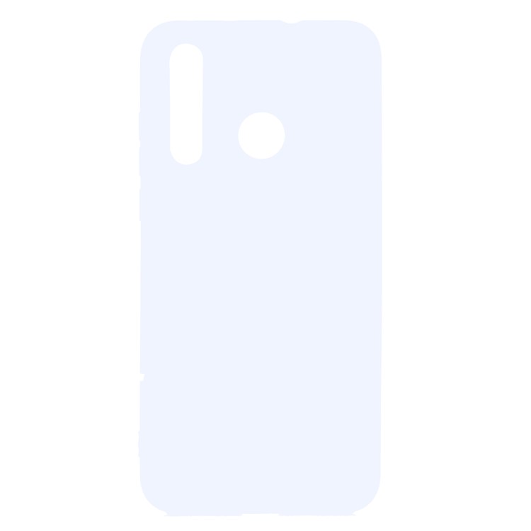 Anti-fingerprint Matte TPU Soft Cover for Huawei nova 4 - White-2