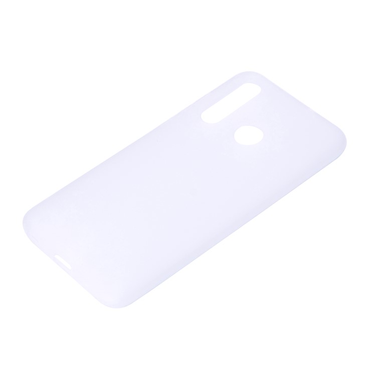 Anti-fingerprint Matte TPU Soft Cover for Huawei nova 4 - White-3