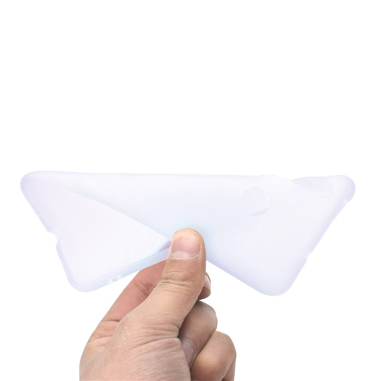 Anti-fingerprint Matte TPU Soft Cover for Huawei nova 4 - White-5