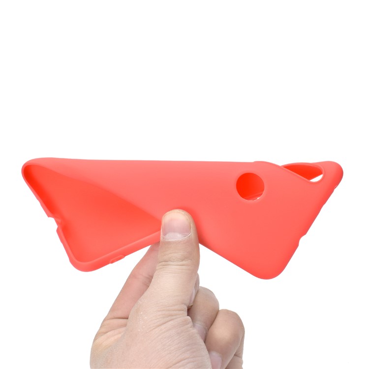 Anti-fingerprint Matte TPU Shell for Huawei nova 4 - Red-5