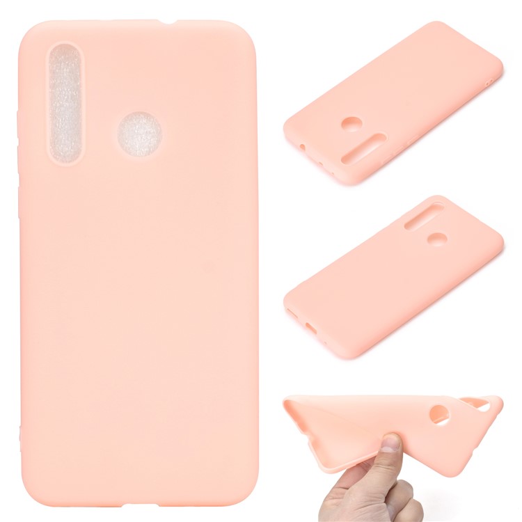 Anti-fingerprint Matte TPU Protection Back Case for Huawei nova 4 - Pink-1