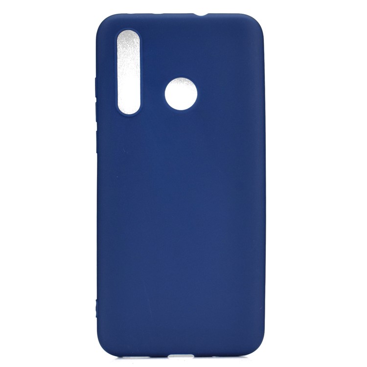 Anti-fingerprint Matte TPU Protector Phone Shell for Huawei nova 4 - Dark Blue-2