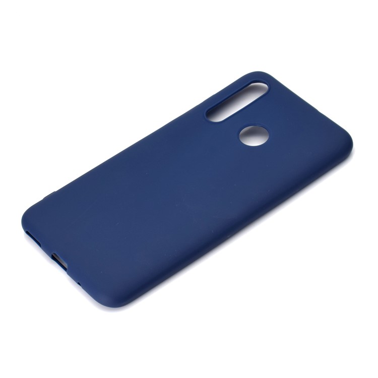 Anti-fingerprint Matte TPU Protector Phone Shell for Huawei nova 4 - Dark Blue-3