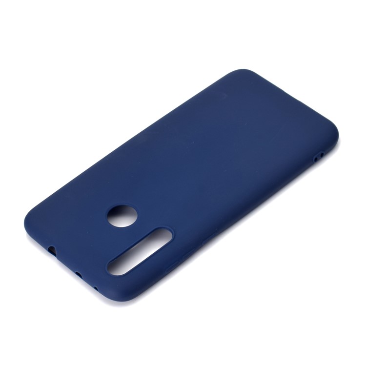 Anti-fingerprint Matte TPU Protector Phone Shell for Huawei nova 4 - Dark Blue-4